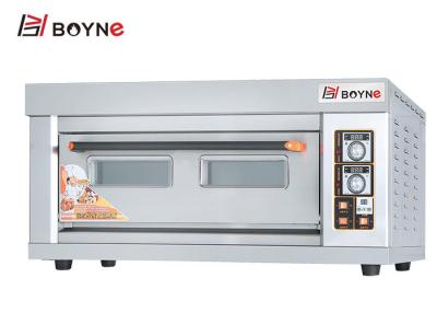 China 1 Deck 2 Tray 6.6kw Commercial Bakery Deck Oven for bakery for sale