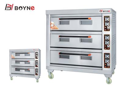 China Gas Layer Oven Thermal Conductivity Baking Equipment For Bakery Shop Hotel Bar for sale