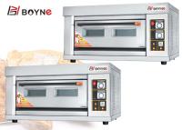 China Gas One Deck Three Trays Baking Oven Stainless Steel for Restaurant for sale