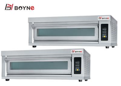 China Microcomputer Controlled Electric Oven One Layer Three Trays baking bread cake and french bread for sale