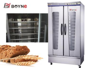 China Commercial Proofer Two Door Twenty Four Trays Bread Fementation Box for sale