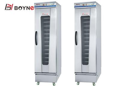 China Commercial 220V Electric Fermentation Equipment Stainless Steel Fifteen Trays Bakery Proofer for sale