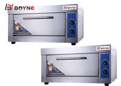 China Hotel Commercial Stainless Steel Single Deck Electric Bakery Bread  Oven for sale