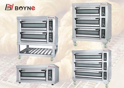 China Mercadorias elétricos de cozimento visíveis de aço inoxidável da cozinha do forno de Oven Three Layer Nine Trays à venda