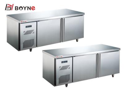 Cina Uso commerciale del congelatore del contatore del frigorifero della porta della tabella di lavoro due in cucina ed in caffetteria in vendita