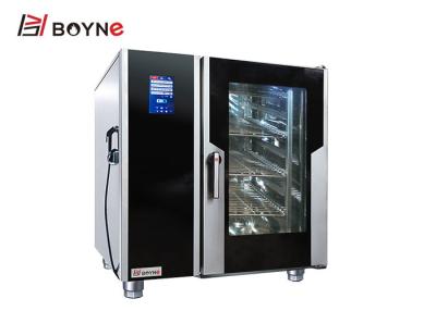 China Restaurant Table Top 10 Trays Combi Oven , Industrial Catering Kitchen Equipment With Touch Screen Controller for sale