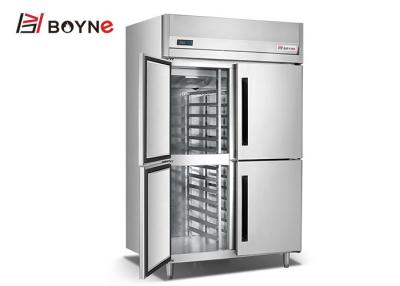 Chine Les plateaux de restaurant insèrent la norme de congélateur l'air que à quatre portes refroidi a frigorifié Tray Cabinet à vendre