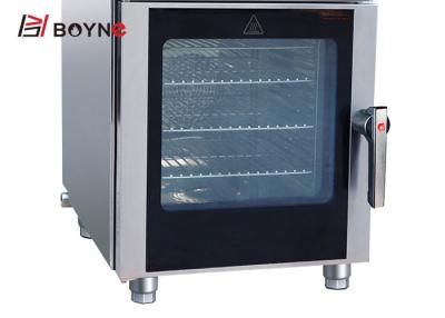 China Touch Tablet 4 Tray Combi Oven Bread Baking Steaming Multi Function oven for sale