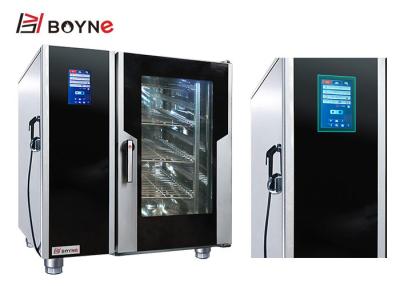 China Multifunction Commercial Kitchen Cooking Equipment Touch Screen Combi Oven for sale