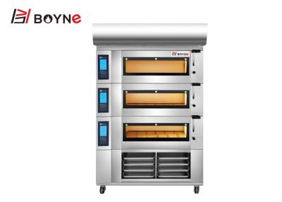 China Liquid Crystal Display LCD Screen Three Deck Oven Trays Size 400*600mm for sale