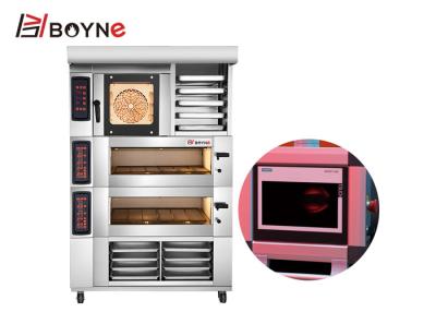 China Floor Type 4 Plate Hot Air Circulation Oven Plus 4 Trays Conjoined for sale