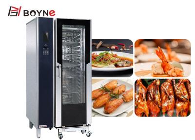 China 20 Trays Combi Oven 304  Professional Kitchen Oven Restaurant Electric Combi Oven for sale