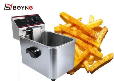 China Fast Food Fried Food Single tank Fryer for potato chips Snack Equipments for sale