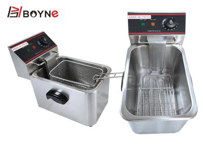 China Fried Food 4L Stainless Steel Fryer Restaurant Furnace easy cleaning for sale