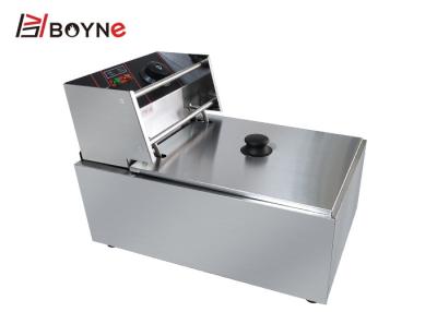 China 8L Oil Tank Stainless Steel Fryer For Fried Snack Fried Chicken Equipment for sale