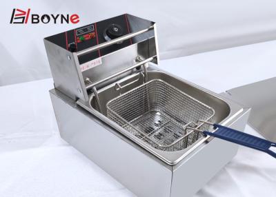 China Heavy Duty Fried Chicken Fryer single tank temperature controled for sale