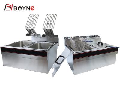 China 9kw Commercial Kitchen Cooking Equipment Potato Chips Fryer for sale