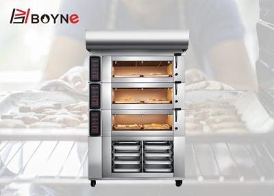 China Microcomputer Control Electric Bakery Oven With 10 Trays Fermentation for bakery shop for sale