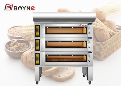 China Industrial Bakery Gas Deck Oven With Intelligent Control System for bakery shop for sale