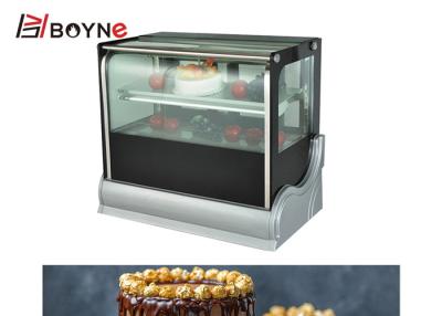 China Refrigerador de la exhibición de la torta de la sobremesa de dos capas con el compresor de Socep en venta