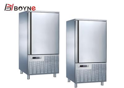 China Commercial Kitchen Blast Fridge 15 Trays Food Grade SS304 Rapid Freezing for sale