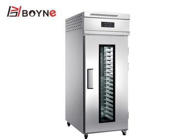 China Retardador de aço inoxidável de Proofer do refrigerador de 18 bandejas porta comercial do equipamento da fermentação da única à venda