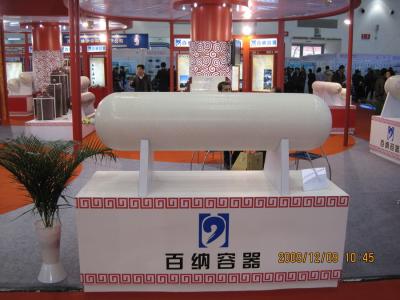 China ISO11439 TS16949 CNG Steel Cylinder WIth 250 BAR Pressure 34CrMo Material for sale