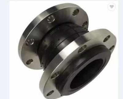 China DN900 Flanged Connector Coupling Pipeline Single Ball Bellows Compensator EPDM NBR Flexible Rubber Expansion Joint for sale