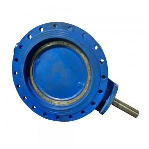 China GOOD QUALITY PRICE ECCENTRIC FLANGED BUTTERFLY VALVES for sale