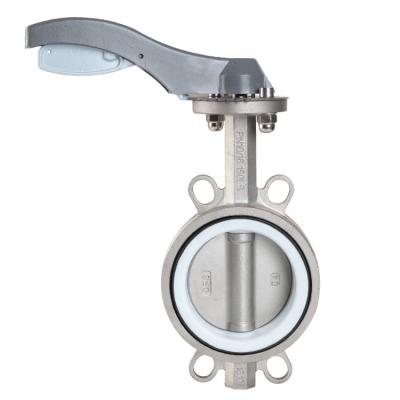 China PTFE lined butterfly valve for sale