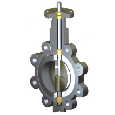 China 2 inch ductile iron fully Lug style type butterfly valve manufacturer for sale