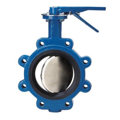 China API 598 Fully wafer type butterfly valve Pn16 Pressure Rating for Wafer Lug Flange Connections for sale