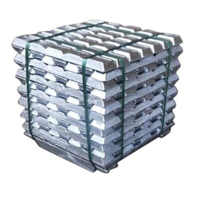 China 99.9% 99% Pure Aluminum Ingot a7 aluminum ingots for Industry for sale