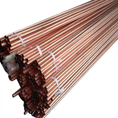 China Refrigerator 1/2 1/4 3/8 5/8 Pancake Pure Copper Pipe ASTM B280 ISO9001 for sale