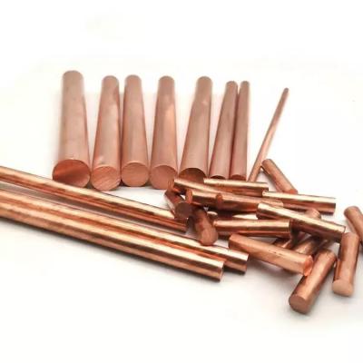 China 8mm Diameter 99.9% Pure Copper Rod C1100 Round Shape Soft Annealed for sale