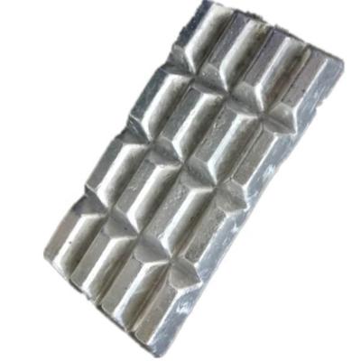 China Durable Long Lasting A7 A8 Pure Aluminum Ingot 99.7% 99.8% 1000 Series for sale