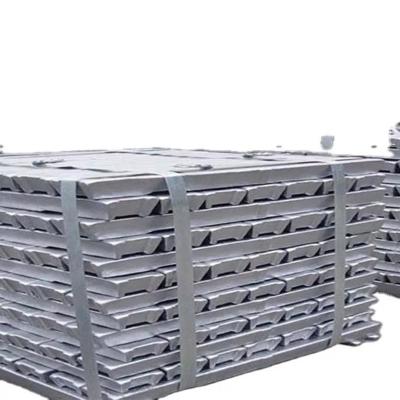 China 99.99% 99.9% Pure Aluminum Ingot Aluminum Metal Ingot For Metallurgy Steelmaking for sale
