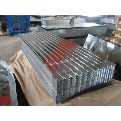 China Galvanized Corrugated Steel Zinc Coated 0.11 - 1.0mm Thickness for sale
