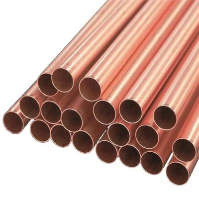 China China Manufacturer ISO Alloy Copper Pipe Tube C11000 CC12200 0.8mm for sale