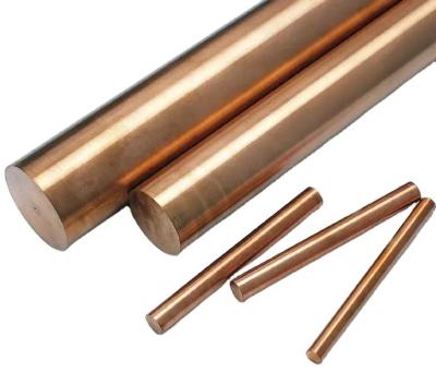 China 99.9% Purity Copper Bars Rod Polished Customized 6mm 8mm for sale