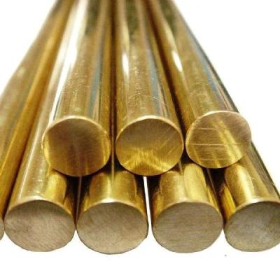 China C2600 C2800 Pure Brass Copper Rod Round Flat Bright for sale