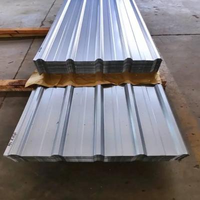 China PPGI Sheet Silver Blue Galvanized Roofing Sheet Corrugated Z275 for sale