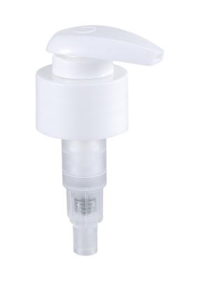 China 33mm 32mm 32/410 33/410 Food Grade Screw On White Lotion Pump Dispenser For Cleanser Gel for sale