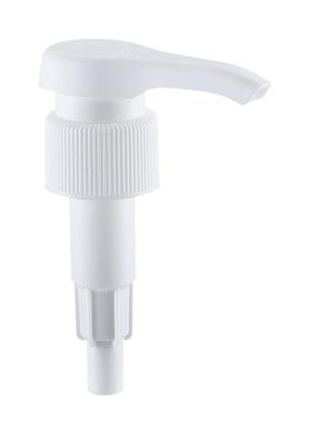 China All Plastic Plastic Lotion Pump 24 28/410 White Lotion Foaming Dispenser Pump Without Spring for sale