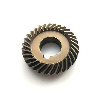 China High Precision Spiral Metal Bevel Gears 1.5 Module For Machinery for sale