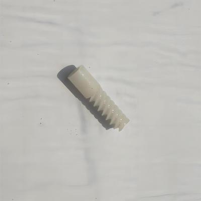 China Delrin Molded 3 Start Worm Gear , Plastic Gear Shaft Module 0.4 for sale