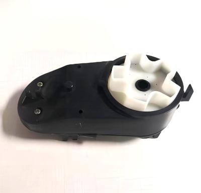 China 10W 1000rpm Electric Toy Car Gearbox Black Color For Three Wheeled Motorcycle for sale