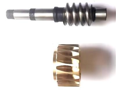 China gusano 20CrMn y módulo de acero de Wormwheel 1,8 para la turbina del cortador de tubo en venta