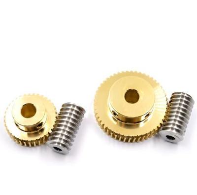 China 0.8 Mold Copper Worm Gear 20T 25T 30T With Quenching Tempering for sale