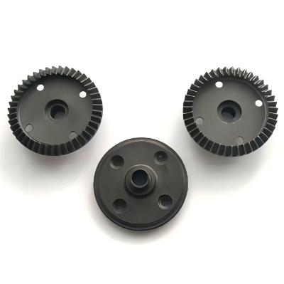 China Customized 20 Degree Metal Bevel Gears 50 HRC Tooth Hardness for sale